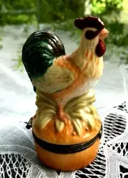 PROSPERITY TREE HINGED TRINKET BOX - ROOSTER