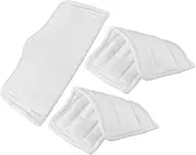COLLBATH 3pcs Reusable Microfiber Steam Mop Pads for Shark Steam Mop Durable Cleaning Pads Easy to Attach