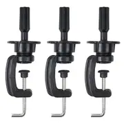 3PCS Adjustable Wig Stand Holder Doll Head Mold Stand for Teaching Mannequin