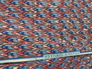African Veritable Wax Block Prints Super Chiganvy Cotton Fabric 37" L X 45 Bird