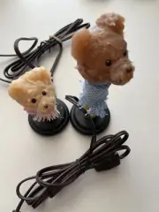 Teddy Bear Night Lights| Set of 2 Nightlights | Boy and Girl Bears Small and Big