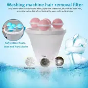 Cleaning Balls Hair Filter Floating Pet Lint Hair Removal Hair Catcher Reusable
