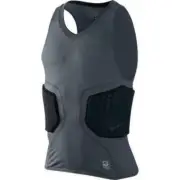 NIKE Pro Combat Deflex Padded Grey Gre Basketball Compression Shirt Top Mens 3XL