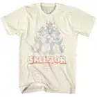Masters Of The Universe - Skeletor Throne - Off-White Adult Short Sleeve T-Shirt