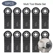 10Pcs Oscillating Tool Blades Enduring Multi Tool Blades Bi-Metal For Fein/B^