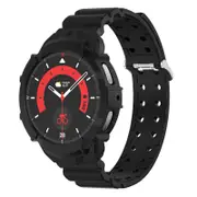 Nevenka Samsung Watch Strap Protective Case Silicone for Galaxy Watch 5/4/5 Pro-6