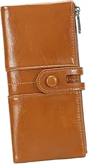 [MOBUTOFU] Leatherette Wallet for Woman Pu Leatherette Purse Theft-Resistant Clutch