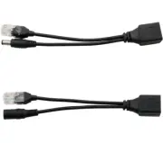 POE Splitter Injector Kit 1 Pair Power Over Ethernet Passive PoE Adapter...A0007