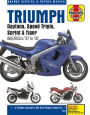 Haynes Workshop Manual For Triumph DAYTONA 955i