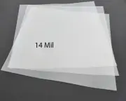 14Mil .35mm Clear Mylar Sheet Blank for Stencils airbrush Quilting 12"x12" 3Pack