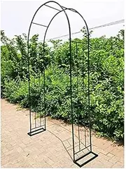 Garden Arches Garden Arch Iron Outdoor Garden Arch Arbor Tree Climbing Arcade Rose Vine Outdoor Garden Lawn Backyard Courtyard