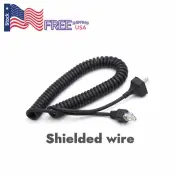 NEW Mic microphone cable cord for Kenwood radio KMC-30 KMC-32