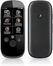 Fly Yuting 2.4Inch Screen Voice Translator Smart Business Travel AI Translation Machine 512GB+4GB 45 Languages Translator Star of Light Learned extensively FANDIAO