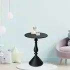 Side Table Small End Table Sturdy Decoration Round Couch Table Bedside Table for