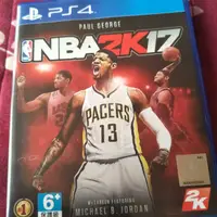 在飛比找蝦皮購物優惠-PS4 NBA 2K17 二手 實體光碟 中文版