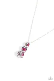 ~Paparazzi Accessories~ Ombré Obsession - Green Necklace