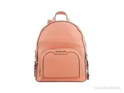 Michael Kors Jaycee Medium Leather Zip Backpack Bookbag