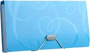 [Generic] A6 Accordian File Folder Bill Organizer 13 Pockets Expanding File Case with Cover Accordion Document Organizer Comes with Sticker Sheet for Home Office School BL-1
