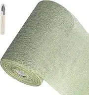 Table Runner Green Table Runner Roll 20 cm x 25 m Table Runner Green Linen Look Table Runner Wedding Table Runner Birthday Vintage Green for Table Decoration Wedding Birthday Christening