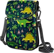 [FVQL] Crossbody Bag for Women, Purse, Messenger Bag, Shoulder Bag, dinosaur cartoon pattern