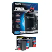 Fluval 407 Aquarium Filter with UVC Steriliser Clear Water