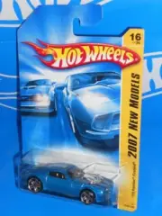 Hot Wheels 2007 New Models #16 '70 Pontiac Firebird Blue w/ PR5s