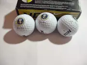 3 Presidential George W. Bush golf balls