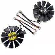 For ASUS ROG STRIX GTX1060 1070 1080TI Part Cooling Fan Graphics Card Fan