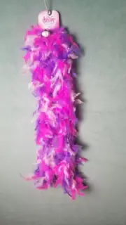 Toys R US Dream Dazzlers Feather Boa with Tinsel - Pink and Purple