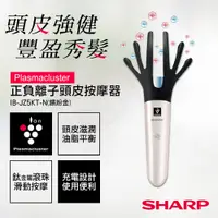 在飛比找PChome24h購物優惠-促銷【夏普SHARP】正負離子頭皮按摩器 IB-JZ5KT-