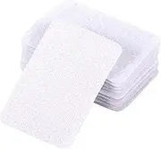 10Pairs/lot Strong Self Adhesive Hook and Loop Fastener Tape Nylon Sticker Adhesive Fastener Hook Loop with Glue for DIY(6X4cm White 10pair)