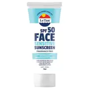 Le Tan SPF 50+ Face Sensitive Sunscreen 70ml