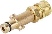 TopHomer Pressure Washer Adapter, 1/4'' Quick Connect, Spray Wand Couple, Snow Foam Lance Adjustable Nozzle Sprayer, for Car Gun Connector