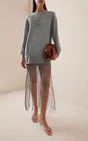 [Christopher Esber] Monument Layered Macrame Maxi Dress