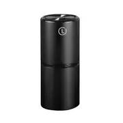 Universal Car Aluminum Alloy Air Purifier Negative Ion Oxygen Bar In Addition To Formaldehyde PM2.5 Smog Odor Black