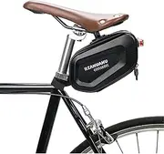 Mountain Bike Tail Bag Hard Shell dle Bag for Road Bikes Quick Install Reflective for Night Riding Bike Bag