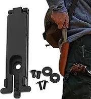 Stainless Steel Scabbard Clip, Sheath Belt Clip, Scabbard Carrying Clip, Waist Sheath Clip Buckle, Durable Scabbard Clip, Ensured Perfect Fit, Quick Installation For Camping, Knives