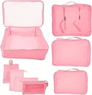 TOGEVAL 1set Travel Storage Organizer Luggage Packing Bags for Clothes Shoes and Accessories Lightweight and Compact Travel Essentials for Tidy Suitcases