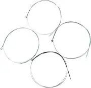 UPKOCH 4pcs Violin Strings Set Replacement Strings for Instruments for Beginners and Musicians Crisp Sound with Rich Overtones Durable and Easy to Use