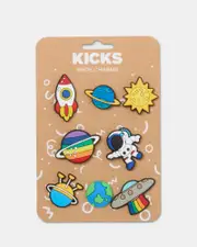 Shoe Charm 8 Pack Blast Off Multi