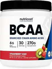 Nutricost Bcaa Powder 30 Serv Strawberry Kiwi