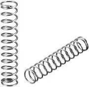 Dual Hook Tension Spring,30Pcs Springs Wire Diameter 0.012 inch Coil Extended Compressed Spring 10mm