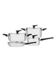 [Tramontina] Grano Cookware Set 4 Piece in Steel