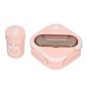 Lunch Containers, Minimalist Snack Boxes Box Container with Chopsticks Spoon