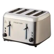 Russell Hobbs Addison Digital 4 Slice Toaster - Stainless Steel