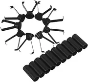 [BESPORTBLE] Metal Cord End Caps for Diy 10pcs Decorative Hoodie Drawstring Stops Versatile Easy to Use