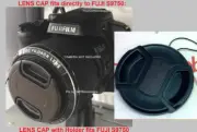 FRONT SNAP-ON LENS CAP DIRECTLY on to FUJI S9750 S 9750 FINEPIX FUJIFILM+HOLDER