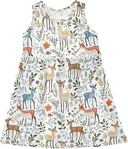 [Caihoyu] Girl Dress Kid Fashion Spring Dresses Summer Active Playwear, Multicolor04, 3 Years