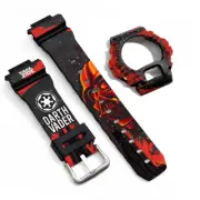 Customized Designed Darth Vader Band and Bezel G Shock DW6900 Watch Accessories