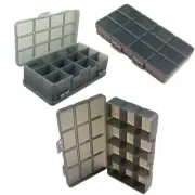 Transparent Tool Case with MultiGrid Slots for Jewelry and Screw Storage